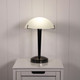 White and Gunmetal Touch Lamp E14 42W 320mm White and Gunmetal Touch Lamp E14 42W 320mm